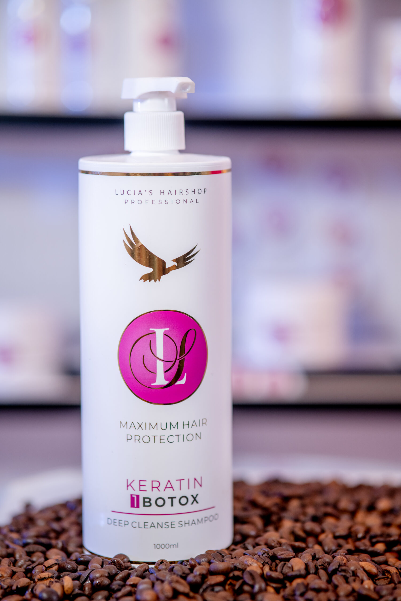 LS Keratin Botox Deep Cleanse Shampoo Step 1